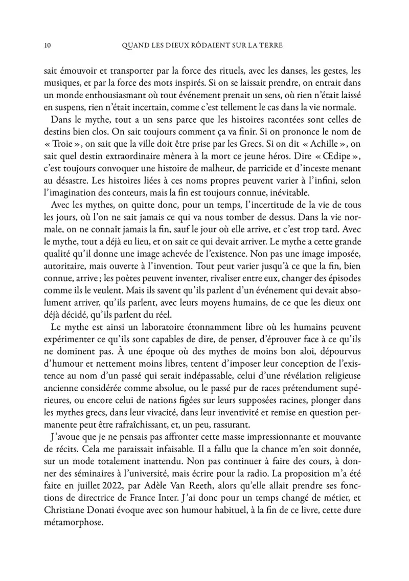 Quand les Dieux rôdaient sur la terre. Pierre Judet de La Combe -p.7