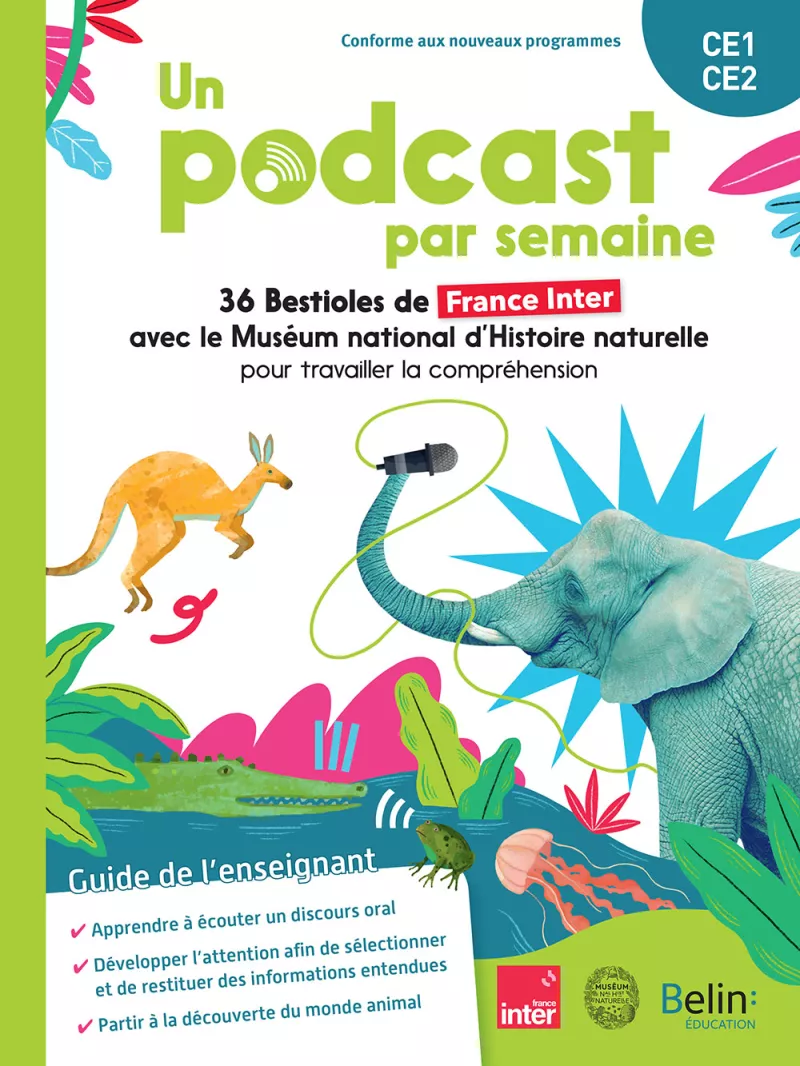 Un podcast par semaine. 36 Bestioles de France Inter