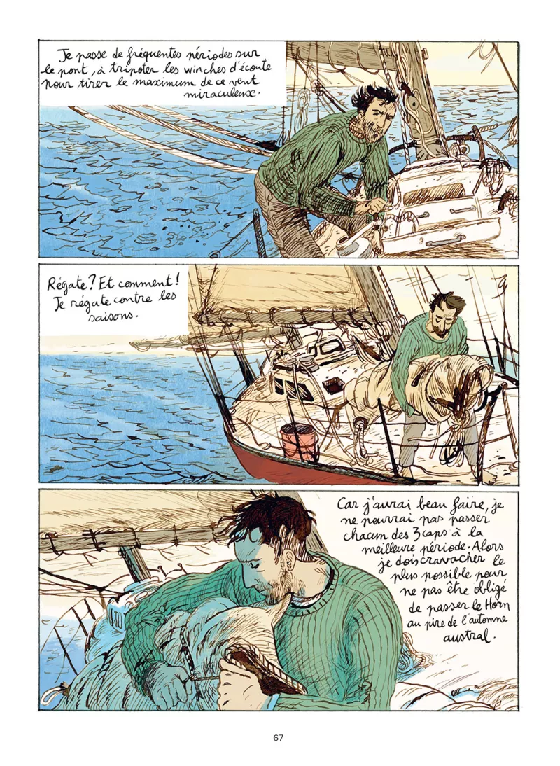 La Longue Route, Stéphane Melchior et Younn Locard-p67