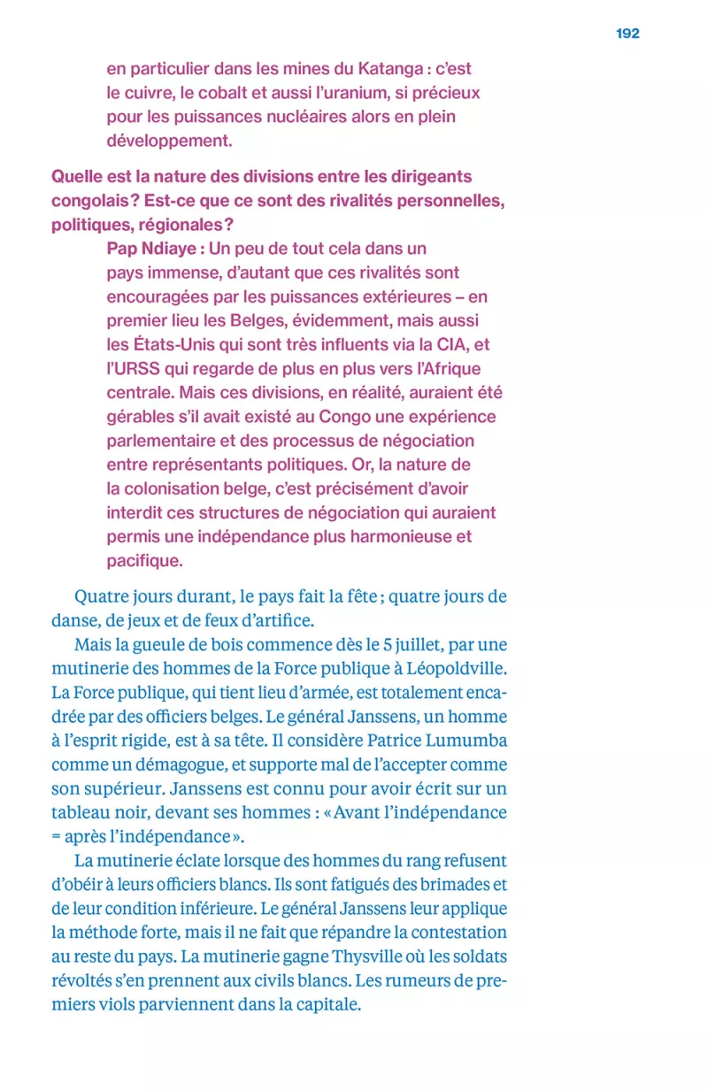 Décolonisations africaines. Pierre Haski-p192