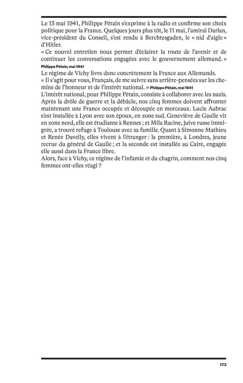 Les Résistantes, Philippe Collin. p173