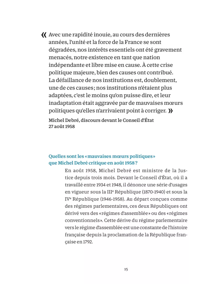 Ve République. Anatomie_p15