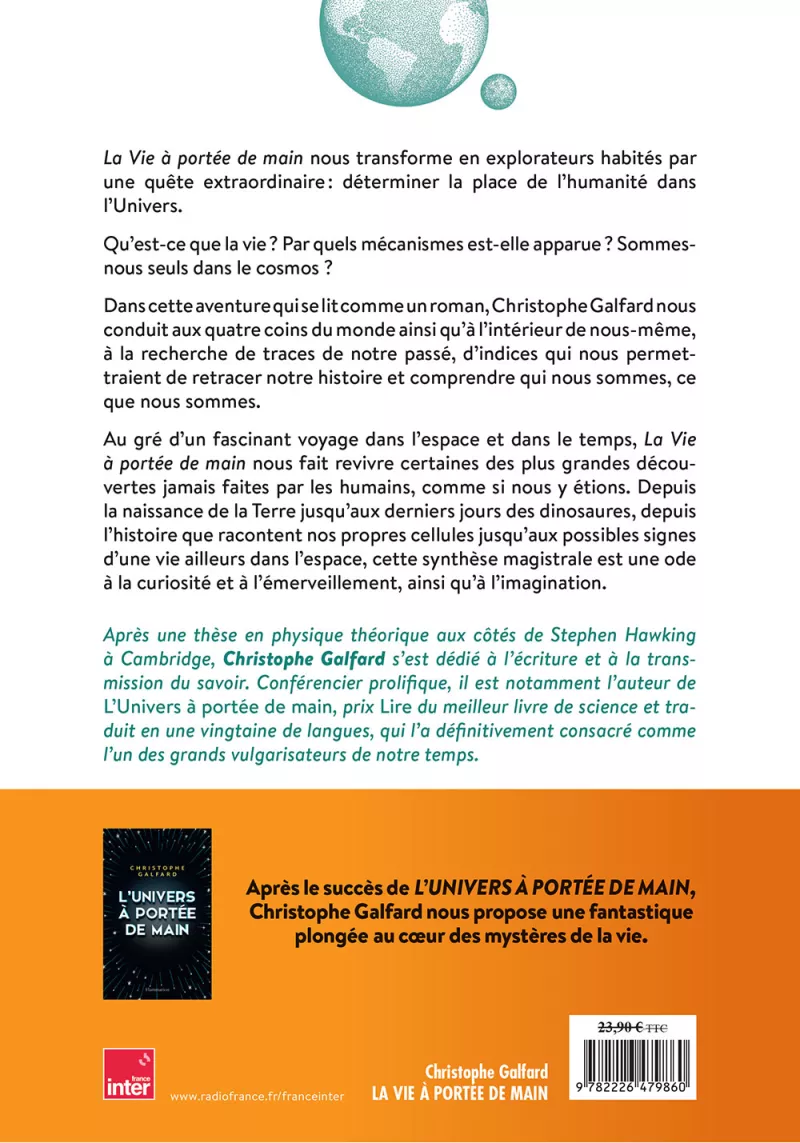 La vie à portée de main. Christophe Galfard_C4