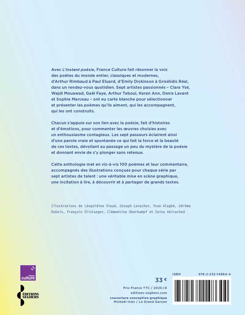 L'instant poésie _ verso