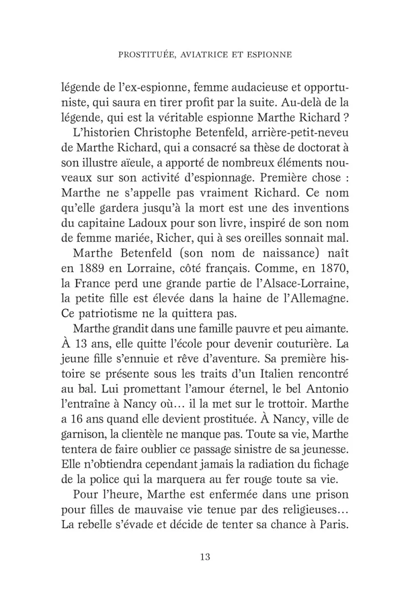 Espions en guerre. Stéphanie Duncan page 13