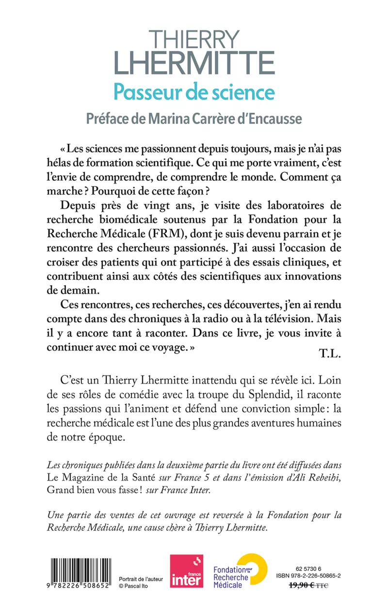 Passeur de science. Th.Lhermitte_verso