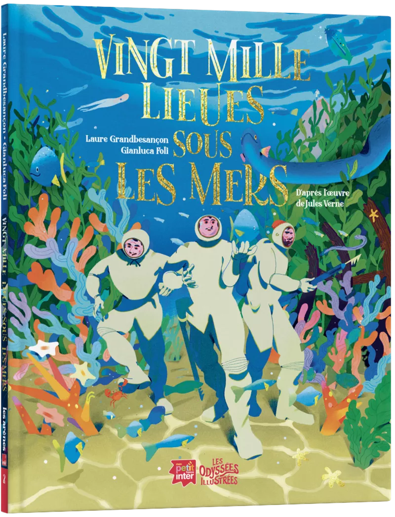 20.000 Lieues sous les mers. Laure Grandbesançon_relief