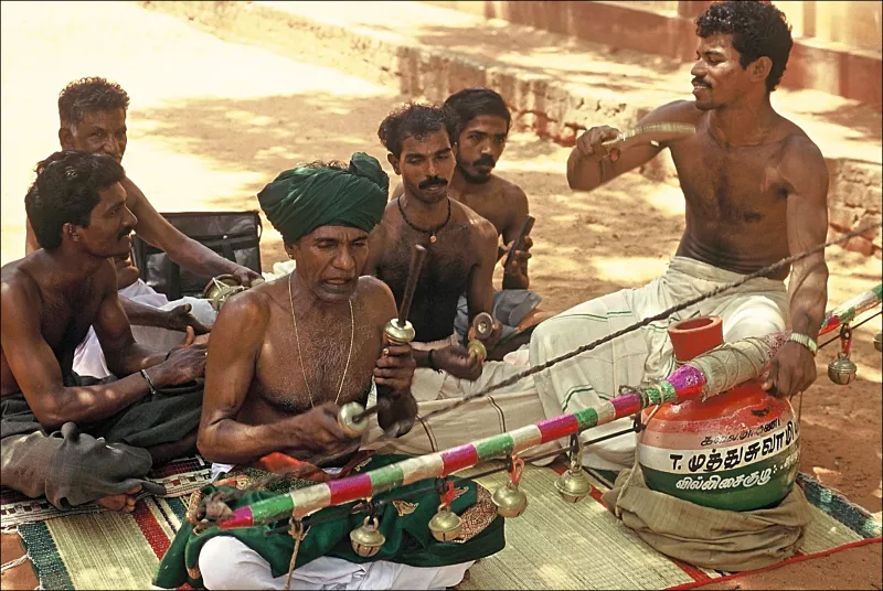 Inde du Sud Villupattu-photo livretT. Muttupulavar