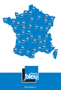 Carte France Bleu