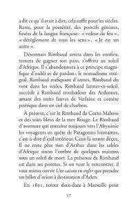 Un été avec Rimbaud. Sylvain Tesson - p10
