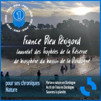 France Bleu lauréat des Trophées de la biosphère sur le bassin de la Dordogne 2022