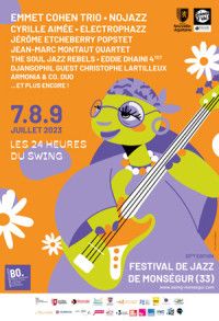Festival de jazz de Monségur les 7, 8 et 9 juillet 2023