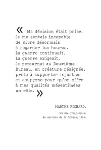 Espions en guerre. Stéphanie Duncan page 15