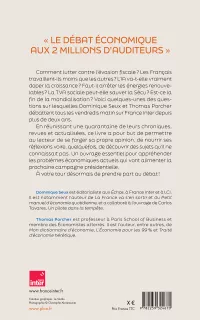 Les Débats de l'éco. Dominique Seux et Thomas Porcher