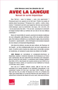 Avec la langue. Julie Neveux et Jul_verso