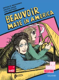 Beauvoir Made in america. 2 stickers