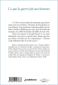 Ce que la guerre fait aux hommes. Claude Guibal_verso