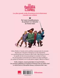 Les trois mousquetaires. Laure Grandbesançon_verso